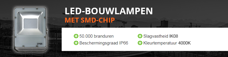 Led Bouwlamp met SMD chip 50000 branduren